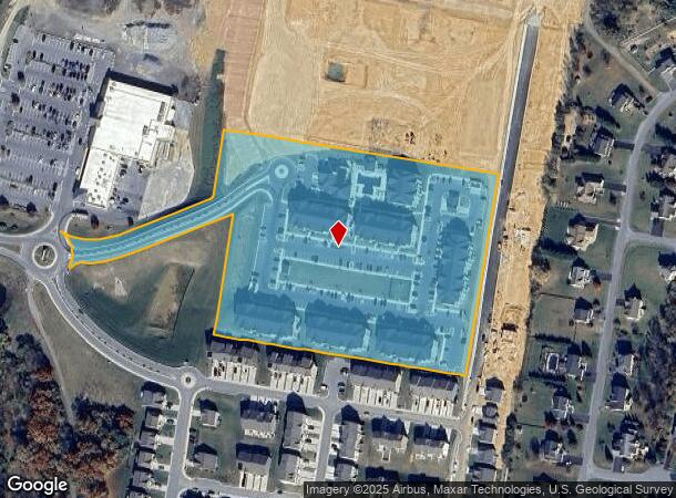 Henley Way, Falling Waters, WV Parcel Map