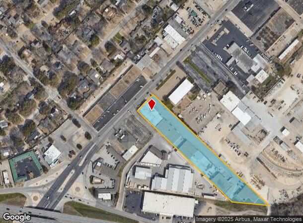 3716 Franklin Ave, Waco, TX Parcel Map