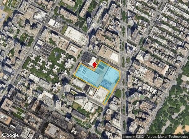  60 Columbus Cir, New York, NY Parcel Map