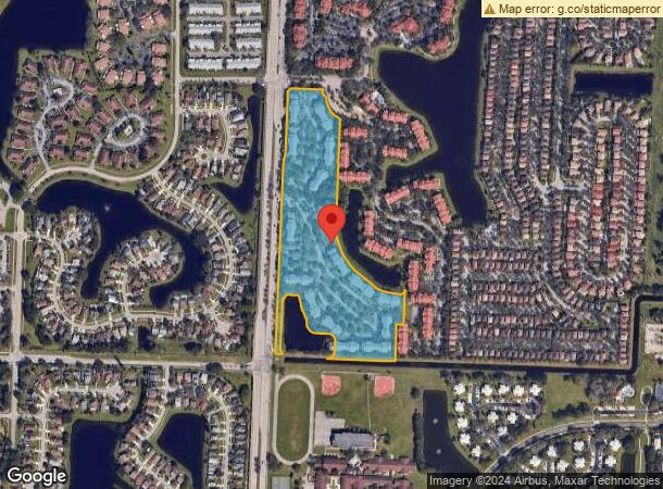  4200 Bear Lakes Ct, West Palm Beach, FL Parcel Map