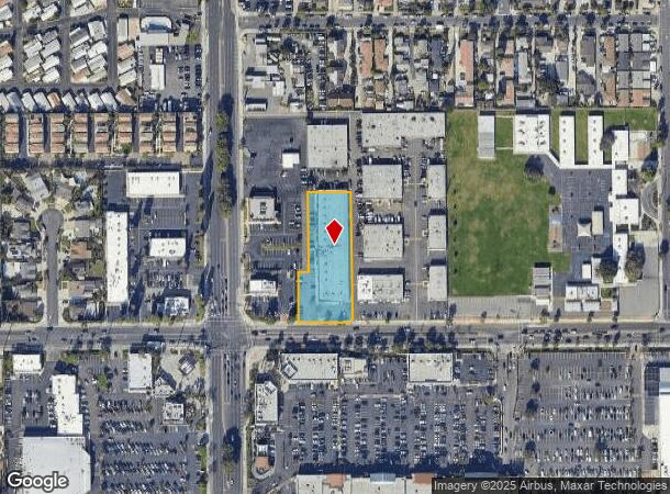  3701 W Mcfadden Ave, Santa Ana, CA Parcel Map