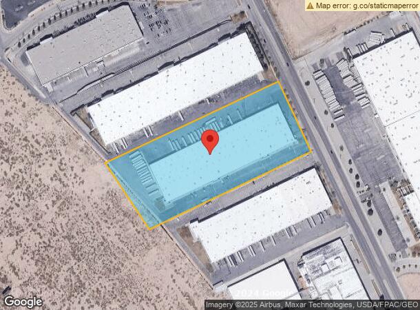  12160 Rojas Dr, El Paso, TX Parcel Map