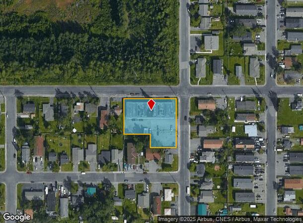 3424 Thompson Ave, Anchorage, AK Parcel Map