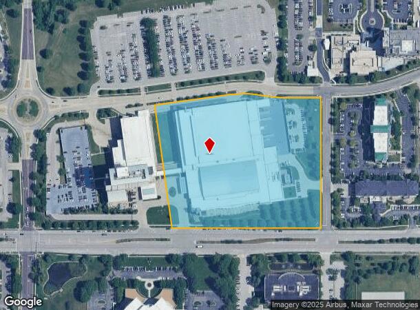  6000 College Blvd, Leawood, KS Parcel Map