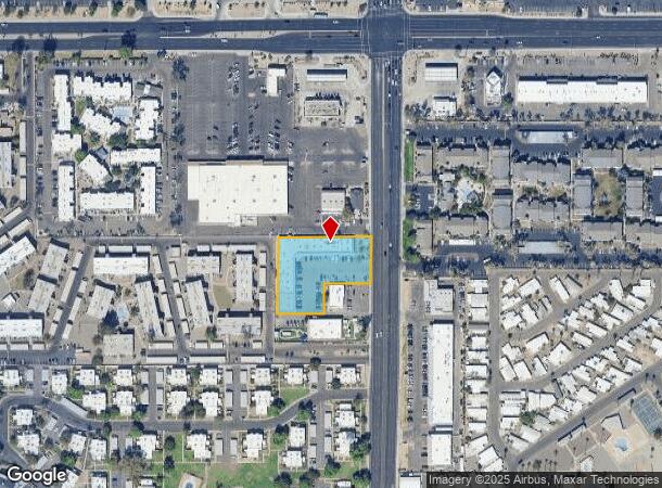 502 S Dobson Rd, Mesa, AZ Parcel Map