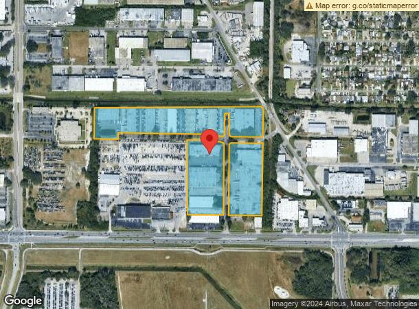  5444 Airport Blvd, Tampa, FL Parcel Map