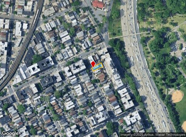  1750 Parkview Ave, Bronx, NY Parcel Map