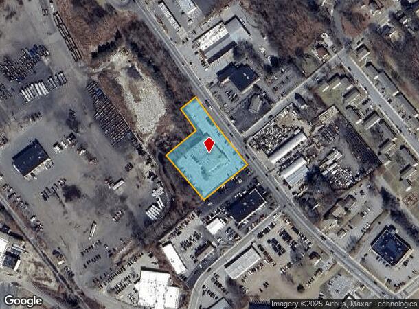  1548 Main St, Willimantic, CT Parcel Map