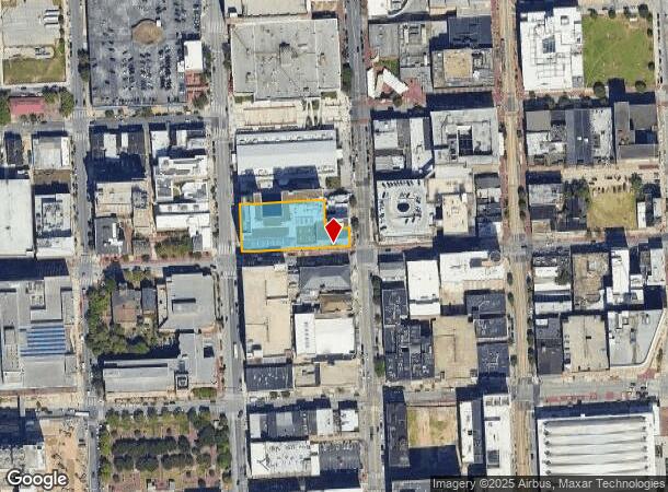 400 W Fayette St, Baltimore, MD Parcel Map