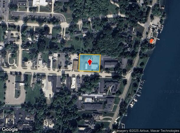  7560 Macomb St, Grosse Ile, MI Parcel Map