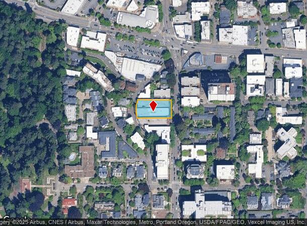 761 Sw Vista Ave, Portland, OR Parcel Map