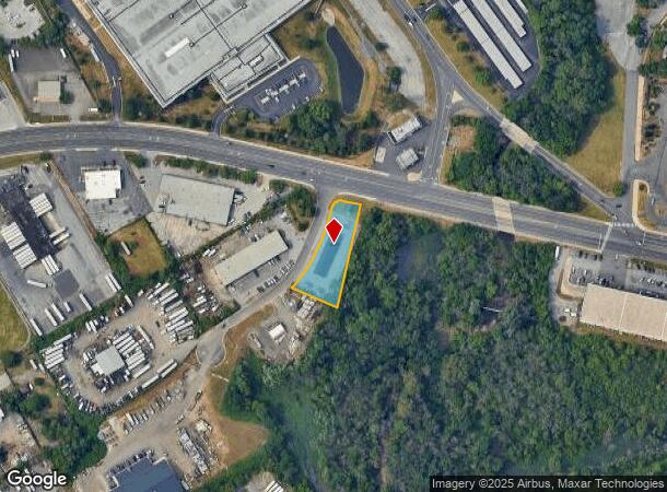  3606 Downing Dr, Wilmington, DE Parcel Map