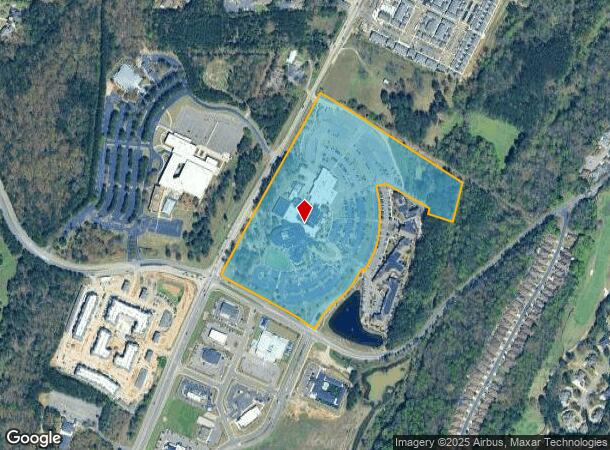 7191 Cahaba Valley Rd, Hoover, AL Parcel Map