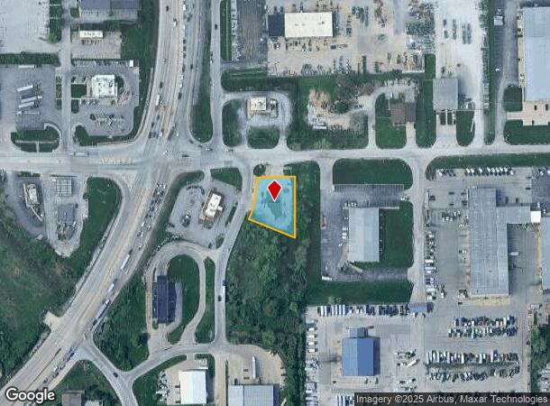 1455 W Thompson Rd, Indianapolis, IN Parcel Map