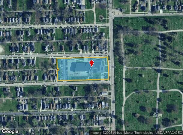  2601 Spring St, Toledo, OH Parcel Map