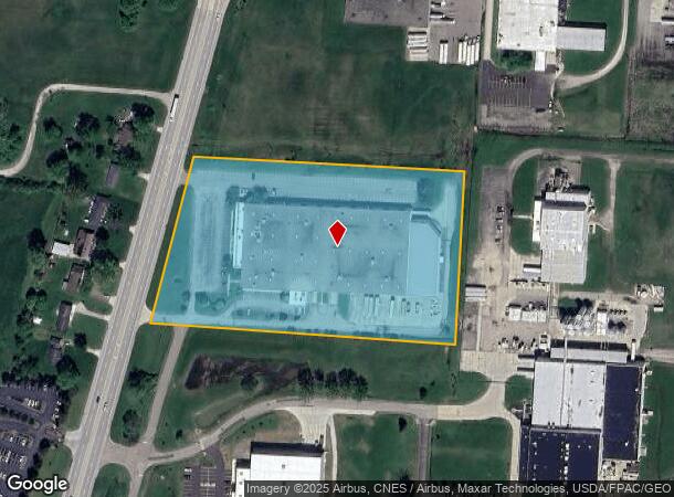  3600 Hebron Rd, Hebron, OH Parcel Map