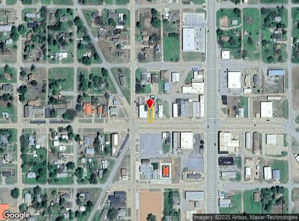 127 W Main St, Geary, OK Parcel Map