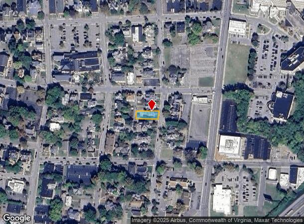  1009 1St St Sw, Roanoke, VA Parcel Map