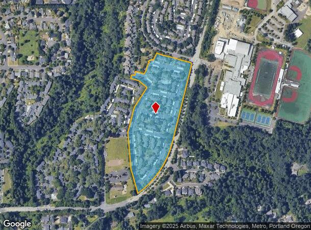  29501 Sw Meadows Loop, Wilsonville, OR Parcel Map