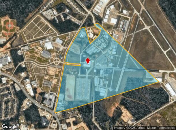  9472 Airport Rd, Conroe, TX Parcel Map