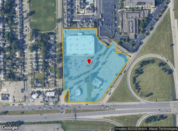 18430 Ford Rd, Detroit, MI Parcel Map
