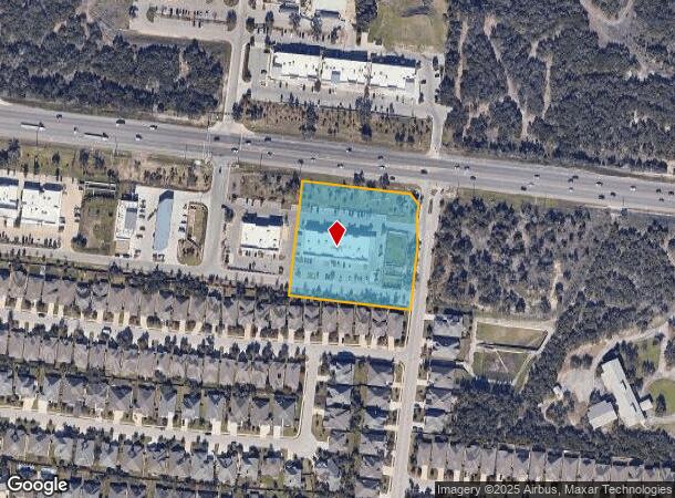  15511 W Highway 71, Austin, TX Parcel Map