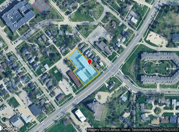 2030 1St Ave Ne, Cedar Rapids, IA Parcel Map