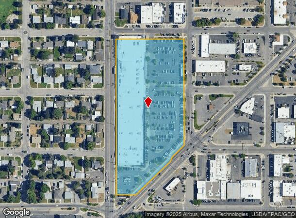  2301 Brooks St, Missoula, MT Parcel Map