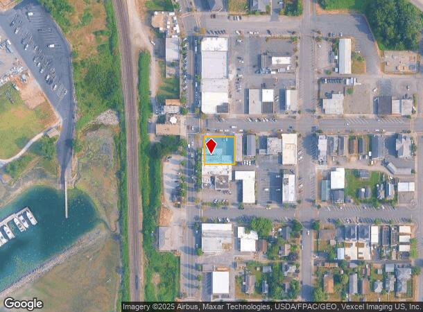 738 Peace Portal Dr, Blaine, WA Parcel Map