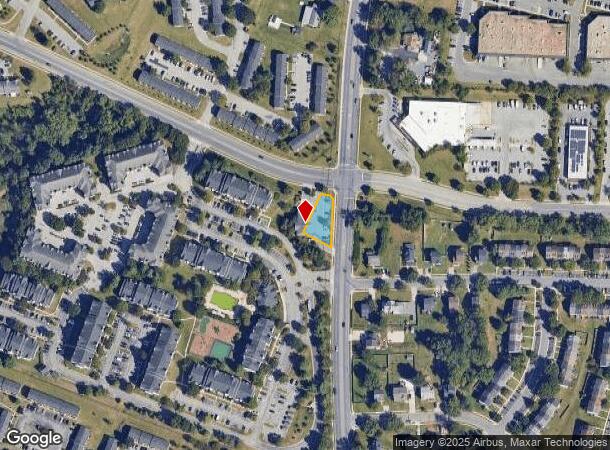 2500 N Rolling Rd, Windsor Mill, MD Parcel Map