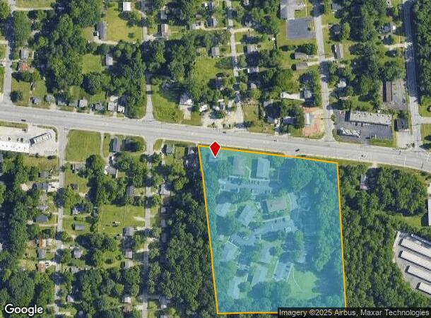 2904 E Martin Luther King Jr Dr, High Point, NC Parcel Map