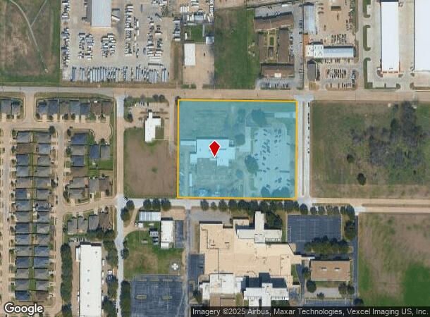 2737 Sherman St, Grand Prairie, TX Parcel Map