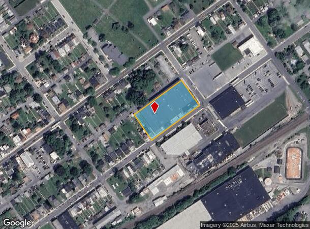  133 E Locust St, Fleetwood, PA Parcel Map