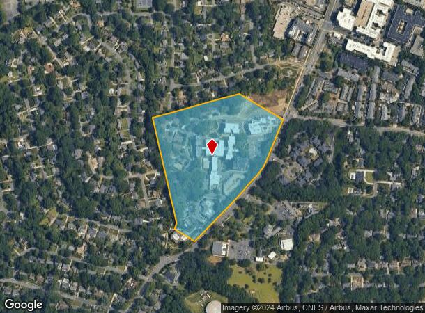  5100 Sharon Rd, Charlotte, NC Parcel Map