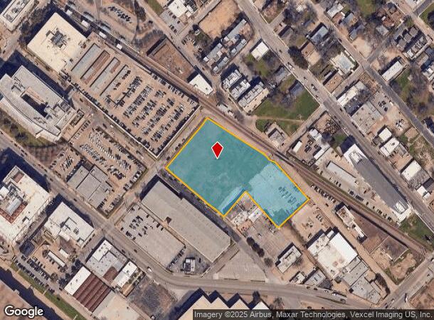  1700 Cockrell Ave, Dallas, TX Parcel Map