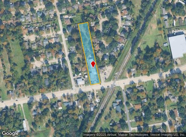  1415 Massey Tompkins Rd, Baytown, TX Parcel Map