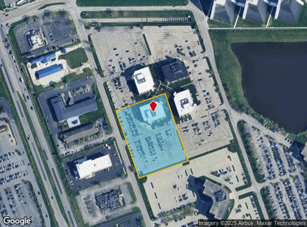 9001 Wesleyan Rd, Indianapolis, IN Parcel Map