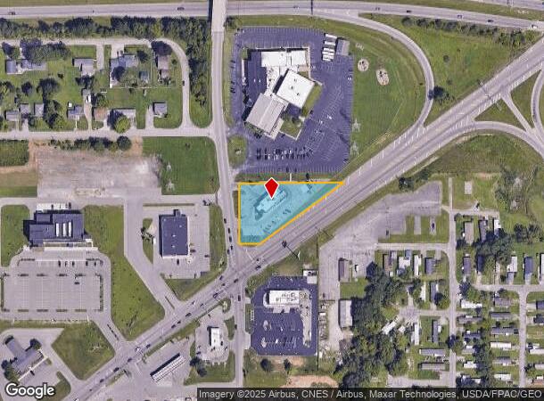 1145 Ashland Rd, Mansfield, OH Parcel Map