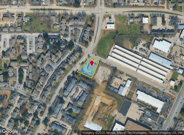 3501 S Fielder Rd, Arlington, TX Parcel Map