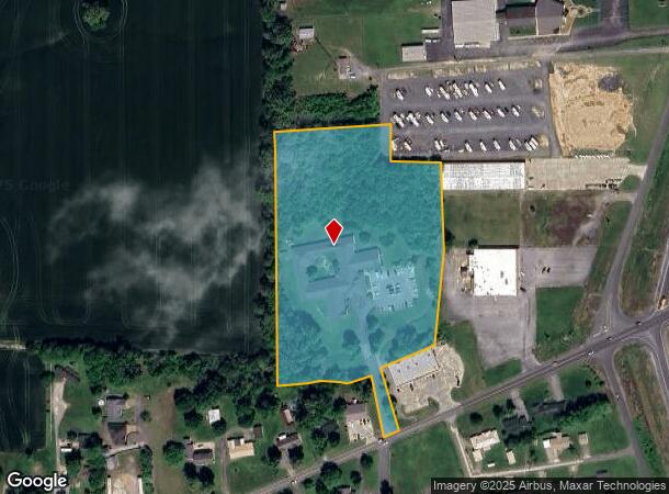 1517 W Broadway, Mayfield, KY Parcel Map