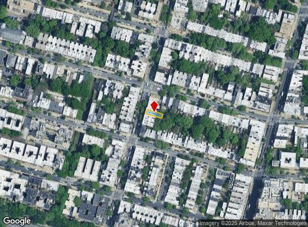  757 Franklin Ave, Brooklyn, NY Parcel Map