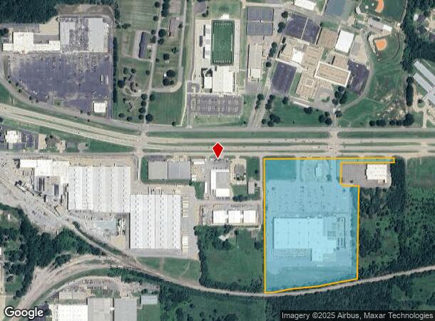  2901 Old Shawnee Rd, Muskogee, OK Parcel Map