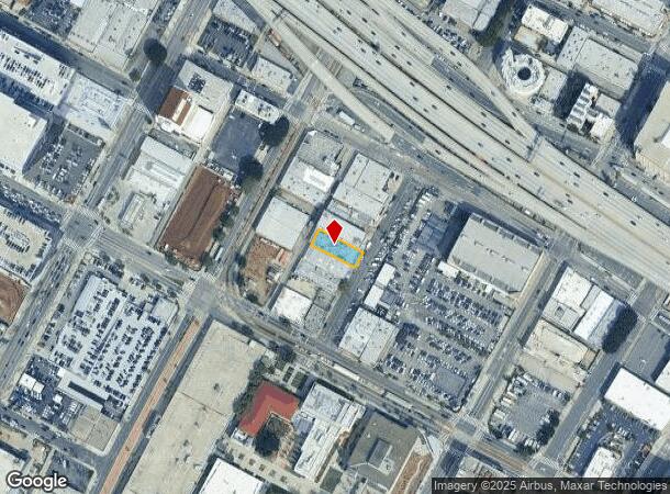  1827 S Hope St, Los Angeles, CA Parcel Map