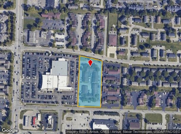 2715 Sawbury Blvd, Columbus, OH Parcel Map