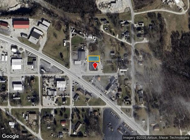 1733 W Mill St, Delphi, IN Parcel Map