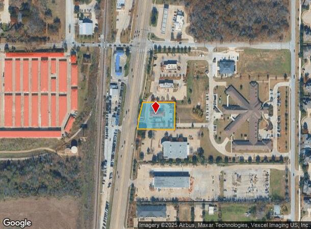  1175 S Main St, Grapevine, TX Parcel Map