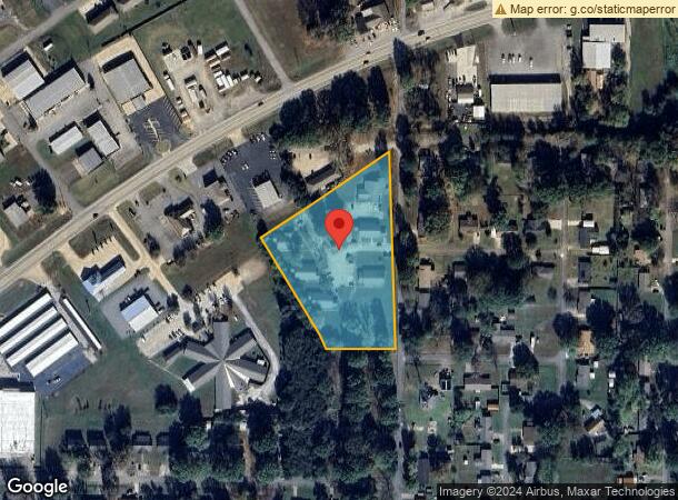  1201 N Lemon St, Beebe, AR Parcel Map