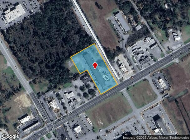  1828 W Hill Ave, Valdosta, GA Parcel Map