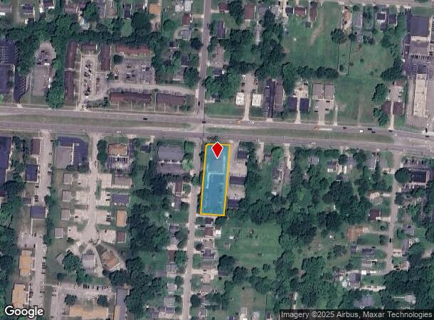 4102 Roosevelt Blvd, Middletown, OH Parcel Map