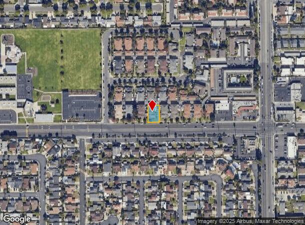  3555 W Cerritos Ave, Anaheim, CA Parcel Map